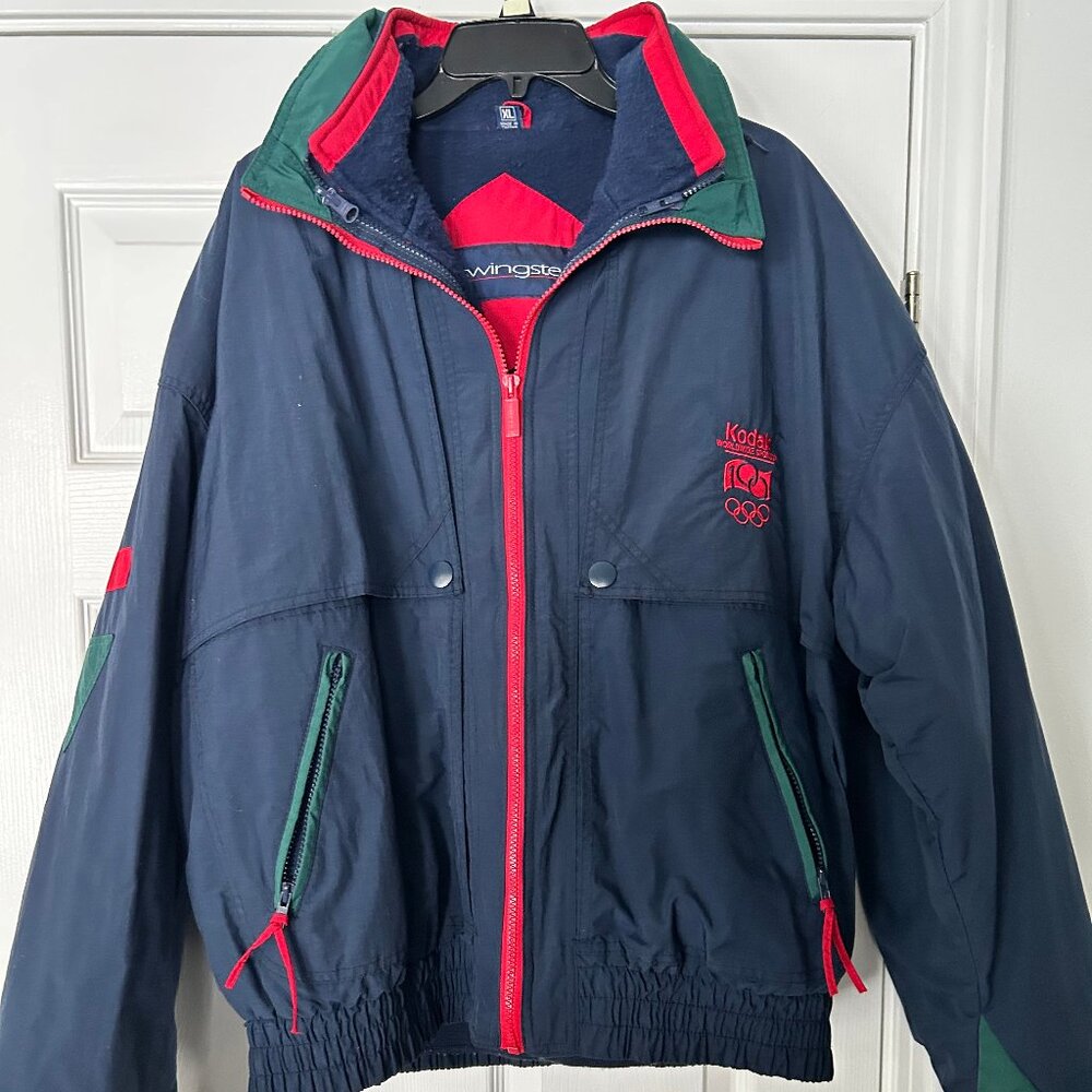 Kodak Worldwide sponsor Olympic winter jacket w/ removable liner